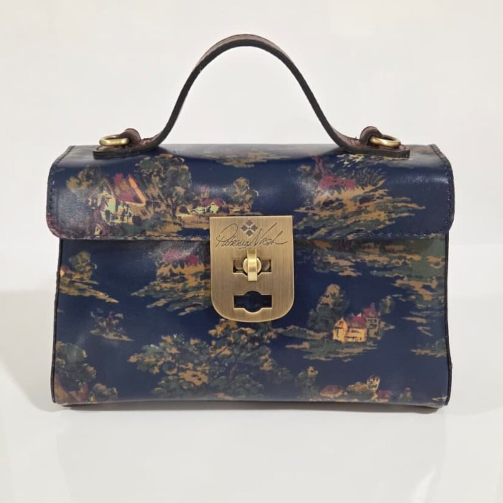 NWT Patricia Nash Carisbrooke Satchel Crossbody Kent Countryside